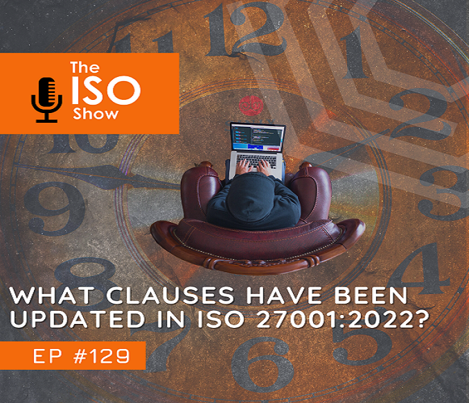129 what clauses have been updated in ISO 27001 2022